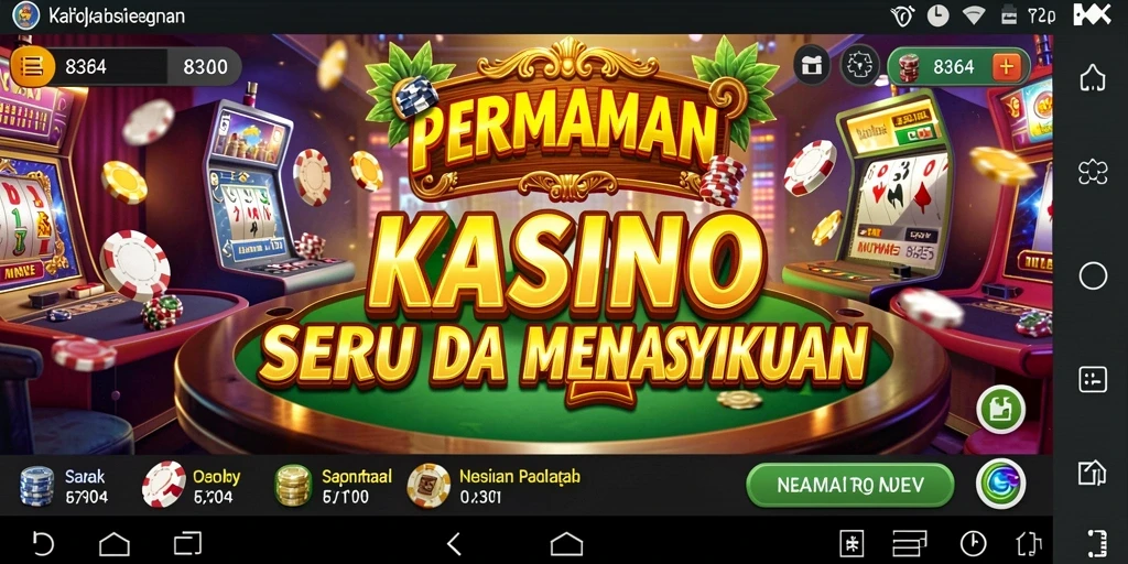 Tampilan menarik dari gameplay 8364 yang penuh aksi Kasino.