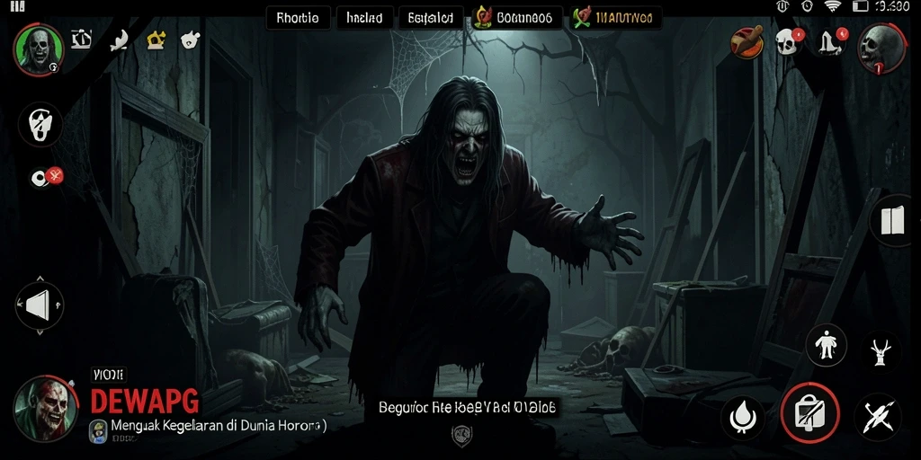 Tangkapan layar DEWAPG menampilkan momen mengerikan dalam gameplay.