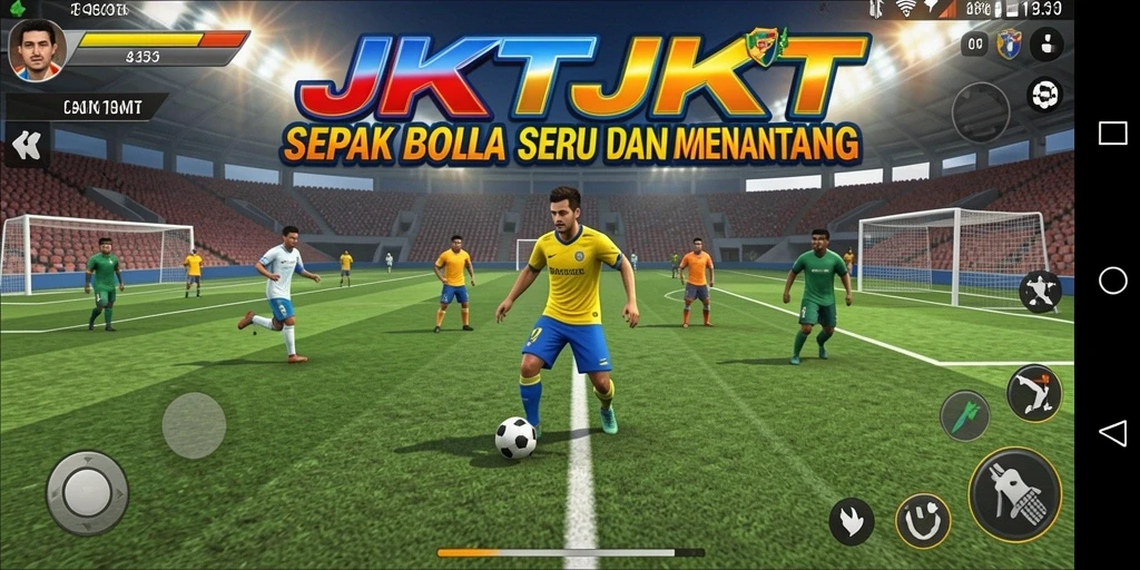 Tampilan gameplay JKTJKT dengan aksi seru dan grafis menawan.