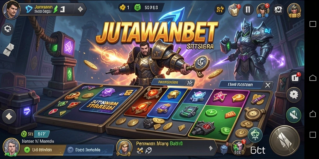 Screenshot JUTAWANBET menampilkan strategi permainan yang mendebarkan.