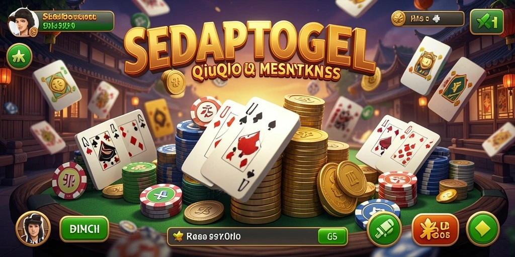 Tampilan gameplay menarik dari SEDAPTOGEL QiuQiu.